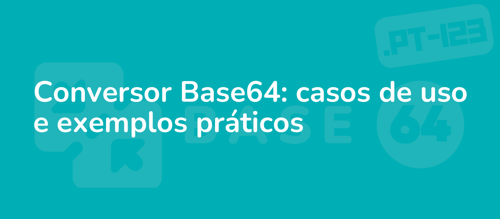 high resolution image featuring practical examples and use cases of base64 converter with a sleek design and vibrant colors