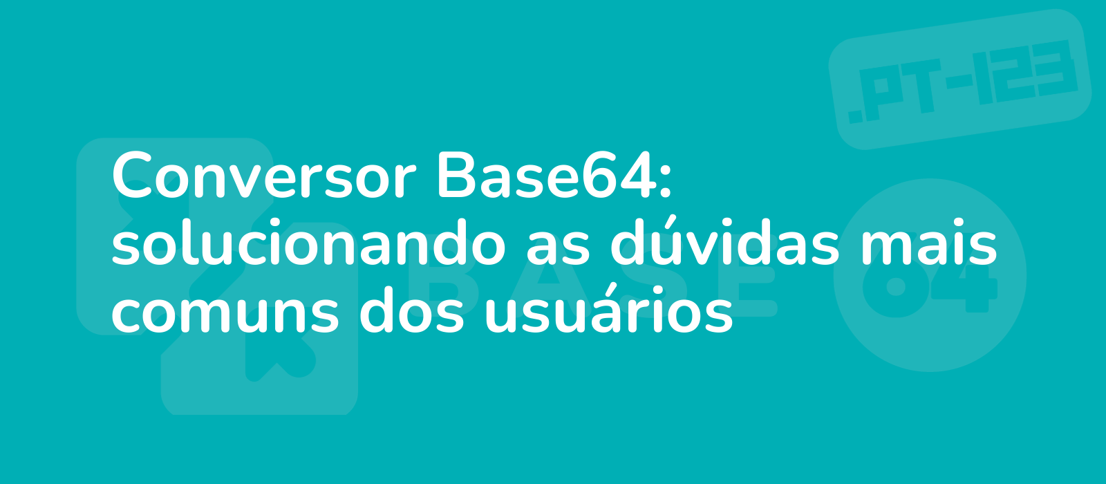 crisp image of a modern base64 converter interface resolving common user doubts with a sleek design and vibrant colors