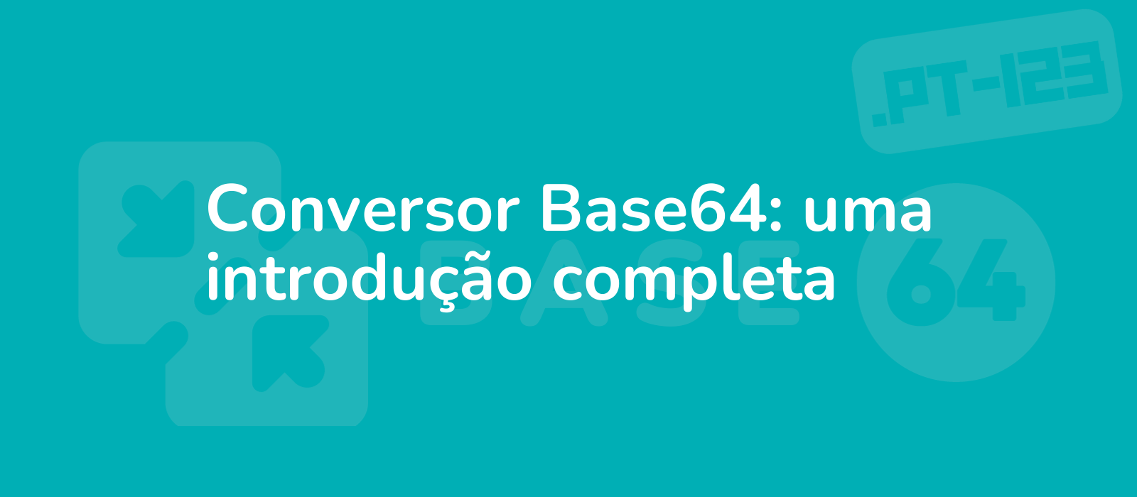 modern graphic design featuring base64 code in bold font against a sleek background representing a comprehensive introduction 4k resolution