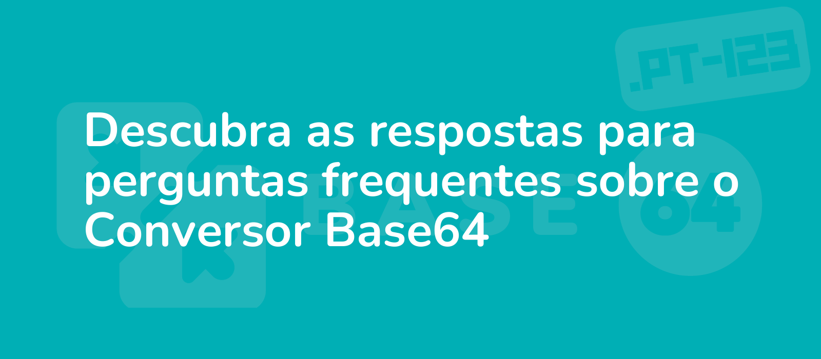 colorful image featuring a modern design with faq text and base64 converter providing answers to common questions vibrant and informative