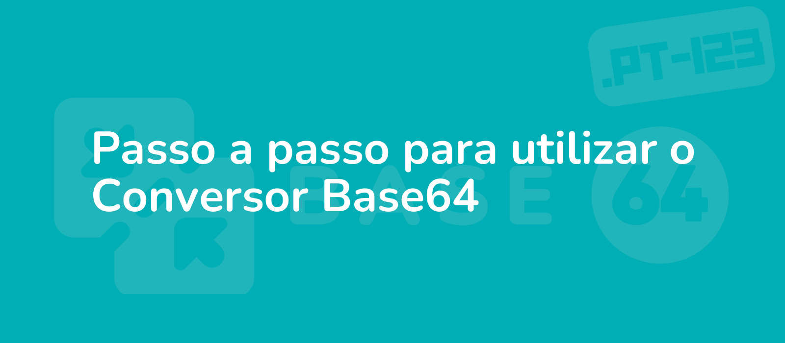 step by step guide to using the base64 converter illustration of a simple process with clear instructions on a neutral background