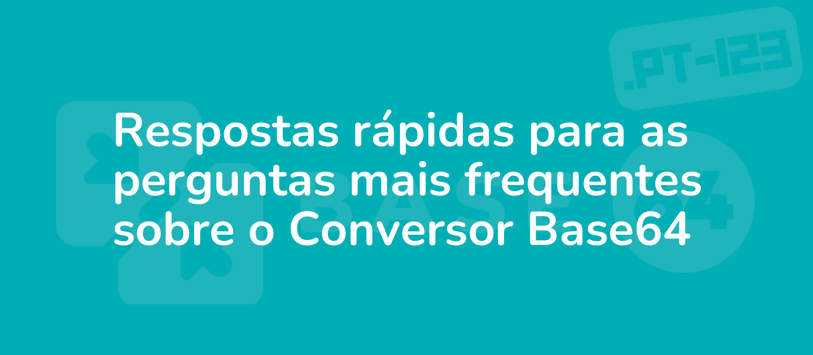 simple yet informative image featuring a sleek design showcasing faq answers about the base64 converter minimalistic concise